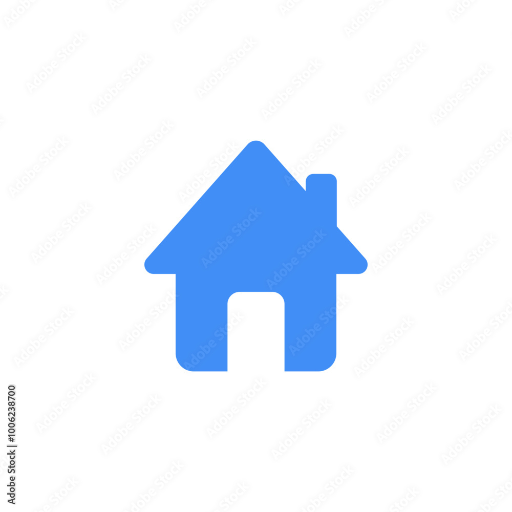 house icon blue house icon blue