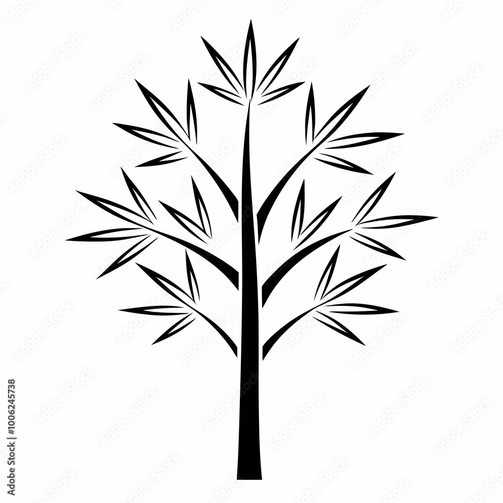 Naklejka premium tree