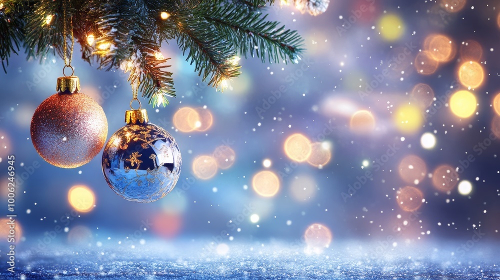 Christmas and New year background Christmas and New year background