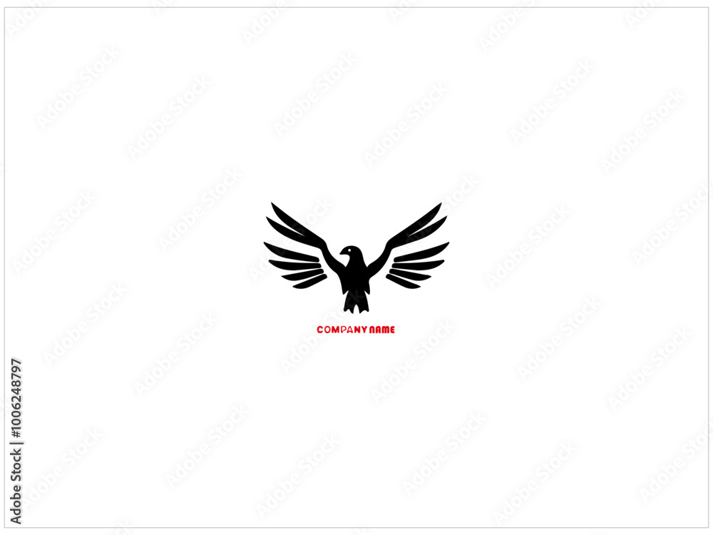 Obraz premium Hawak logo design , vector ,illustration , and isolate template .