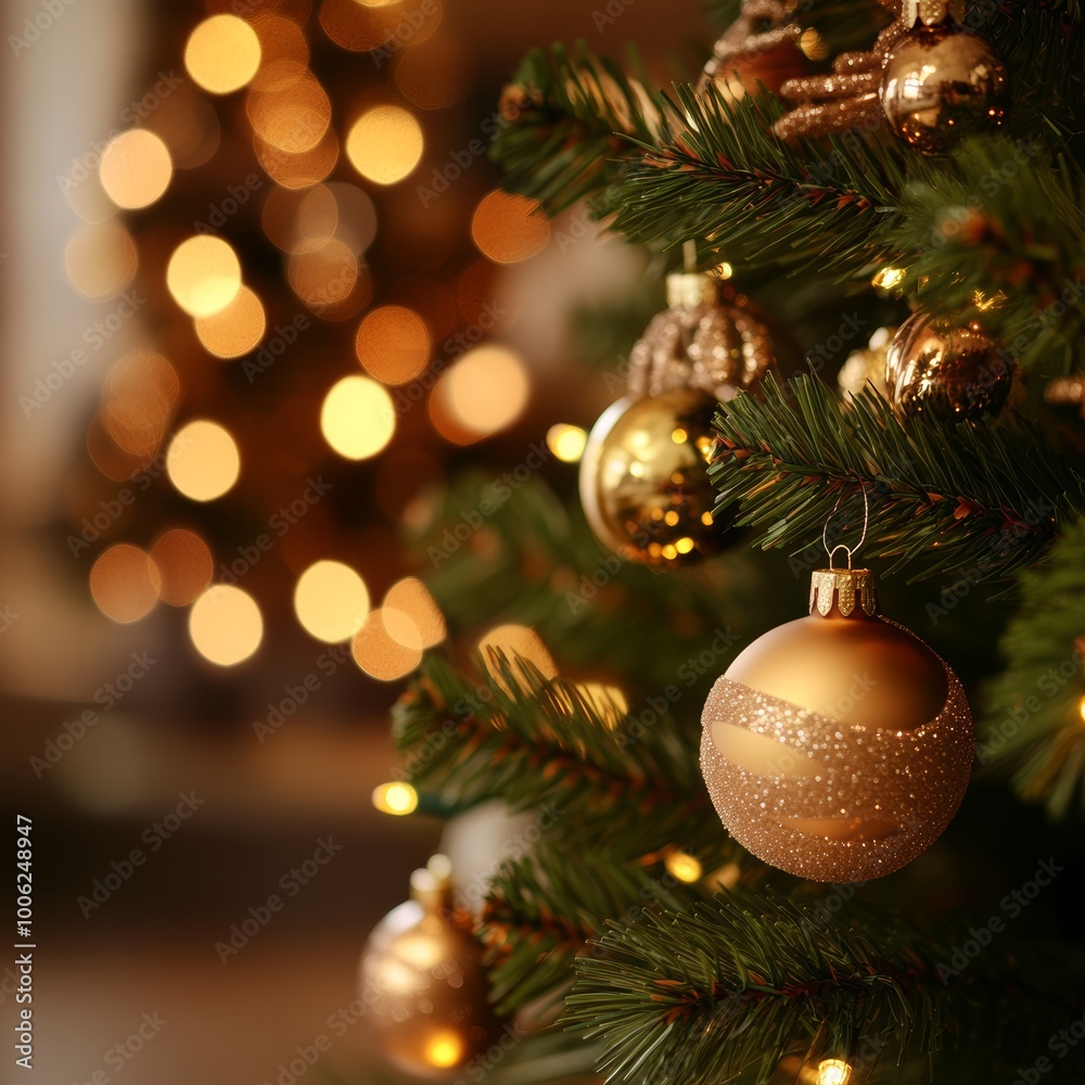 Christmas and New year background
