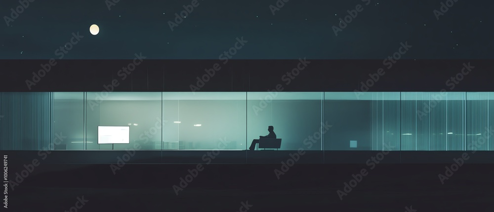 Worms-eye angle, serene minimalist world news mural, illuminated by moonlight, dreamlike atmosphere, captivating design Worms-eye angle, serene minimalist world news mural, illuminated by moonlight, dreamlike atmosphere, captivating design