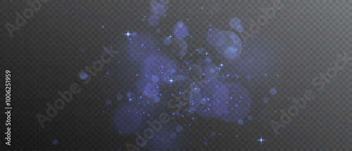 The light of dust. A stunning bokeh light effect background png. A gorgeous Christmas glowing dust background. A beautiful yellow flickering glow with confetti bokeh light and particle motion.	
