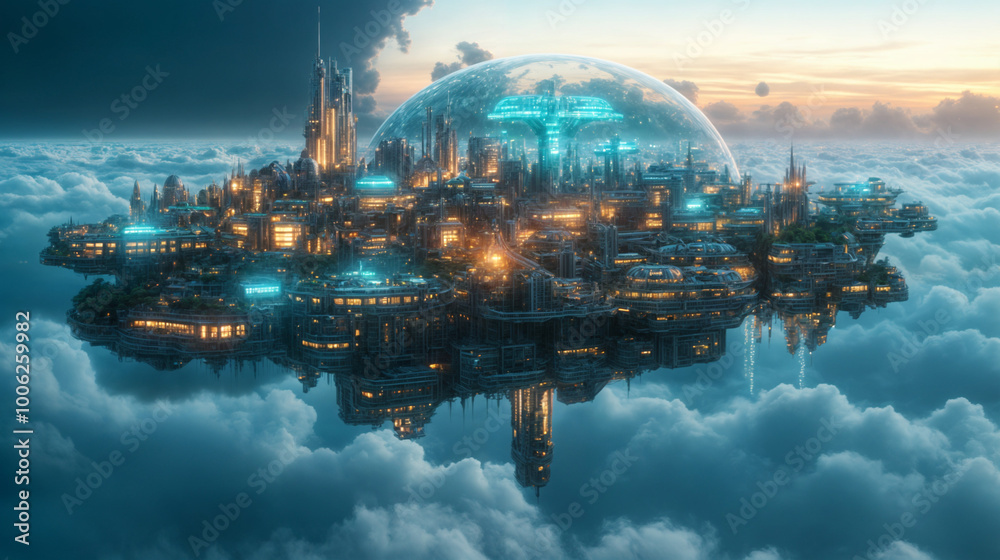 未来都市|city of the future Generative AI 未来都市|city of the future Generative AI