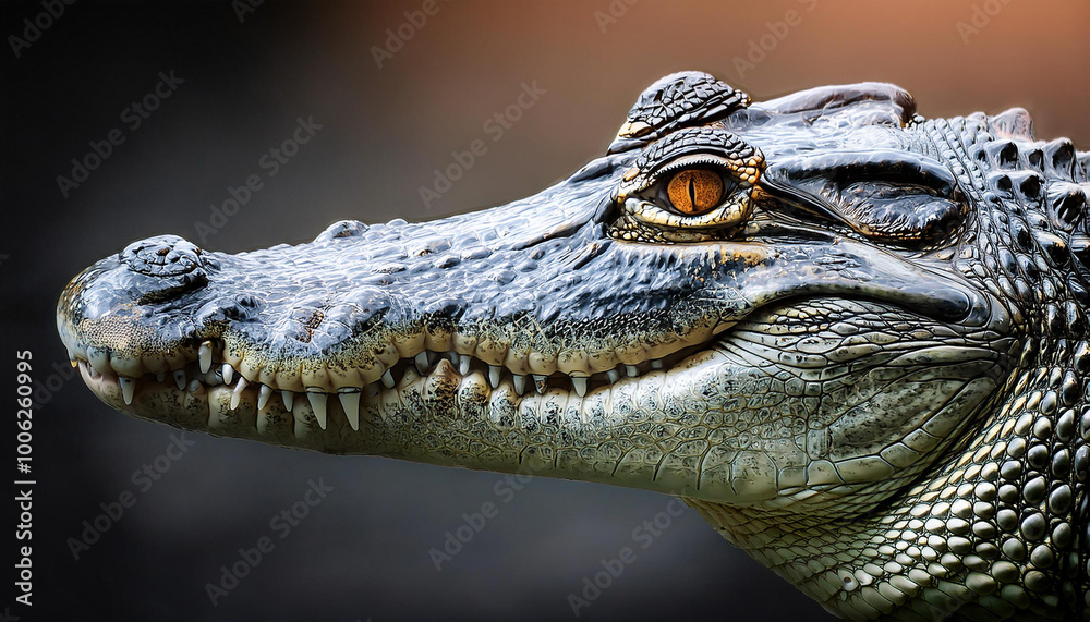 Fototapeta premium a Crocodile