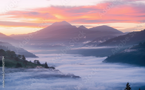 Majestic Misty Mountain 