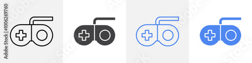 console icon vector set use for web