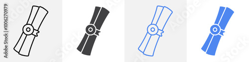 degree icon vector set use for web
