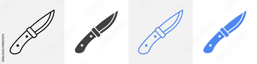 knife icon vector set use for web knife icon vector set use for web