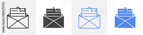 letter icon vector set use for web