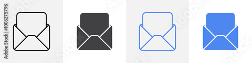 lettter icon vector set use for web