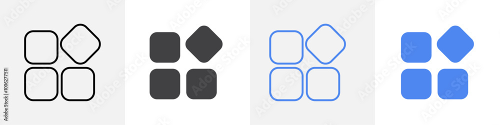 menu icon vector set use for web menu icon vector set use for web