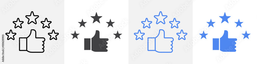 rating icon vector set use for web rating icon vector set use for web