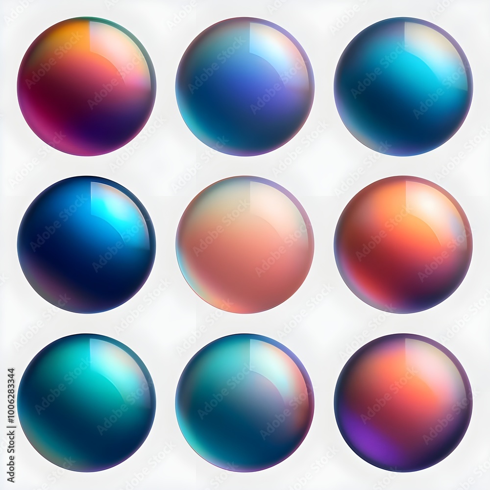A set of gradient bubble geometric shapes with clean cut-out designs, perfect for modern web design, digital art, and graphic design projects. A set of gradient bubble geometric shapes with clean cut-out designs, perfect for modern web design, digital art, and graphic design projects.