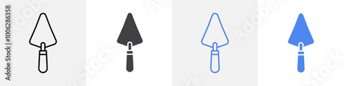 trovel icon vector set use for web