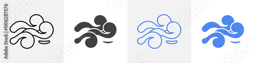 wind icon vector set use for web