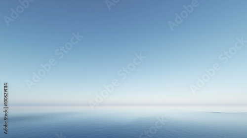 soft gradient blue sky with clouds background