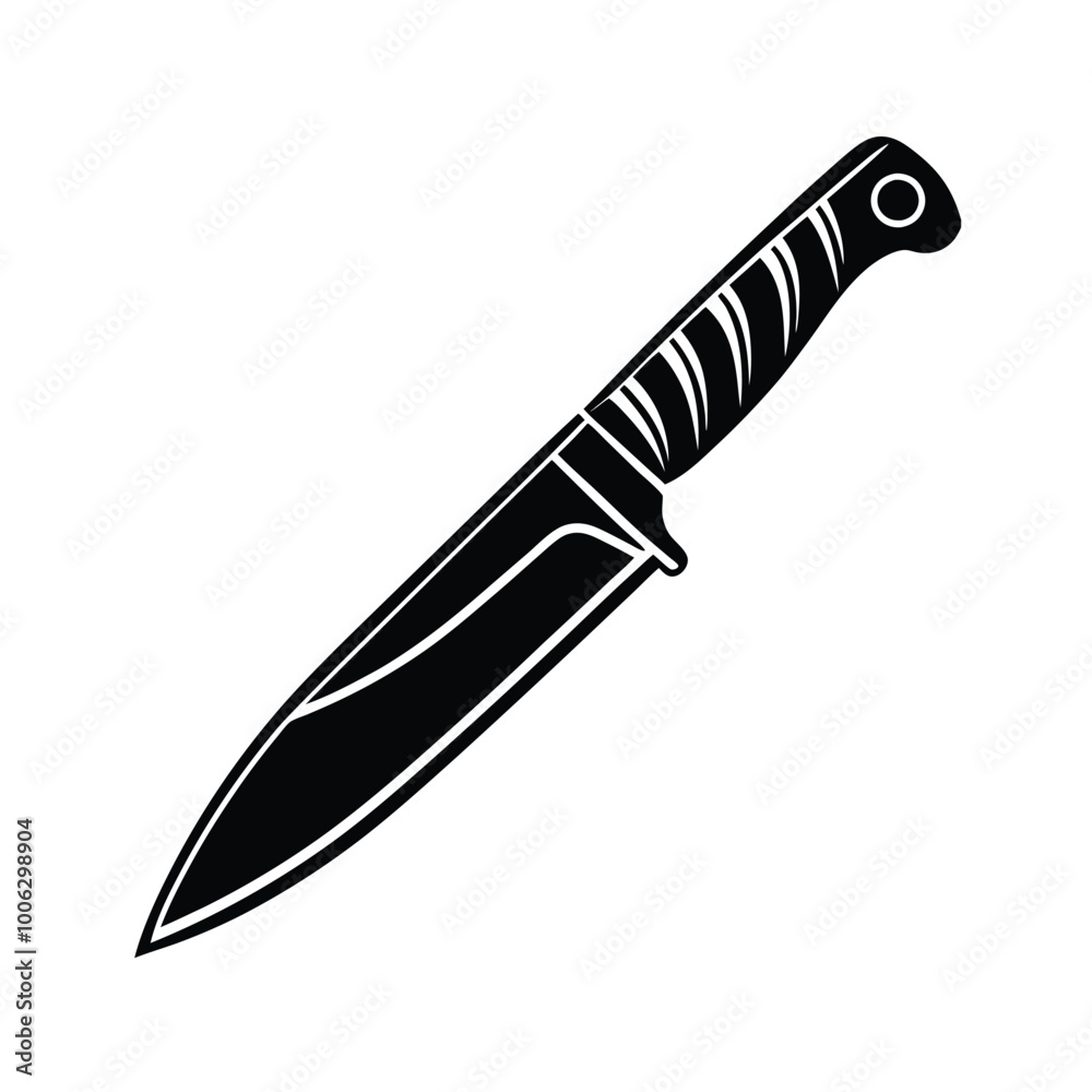 knife illustration silhouette vector knife illustration silhouette vector