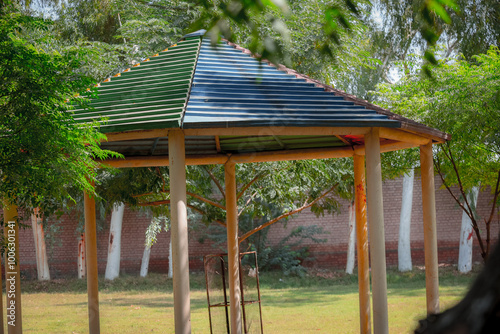 gazebo in the park