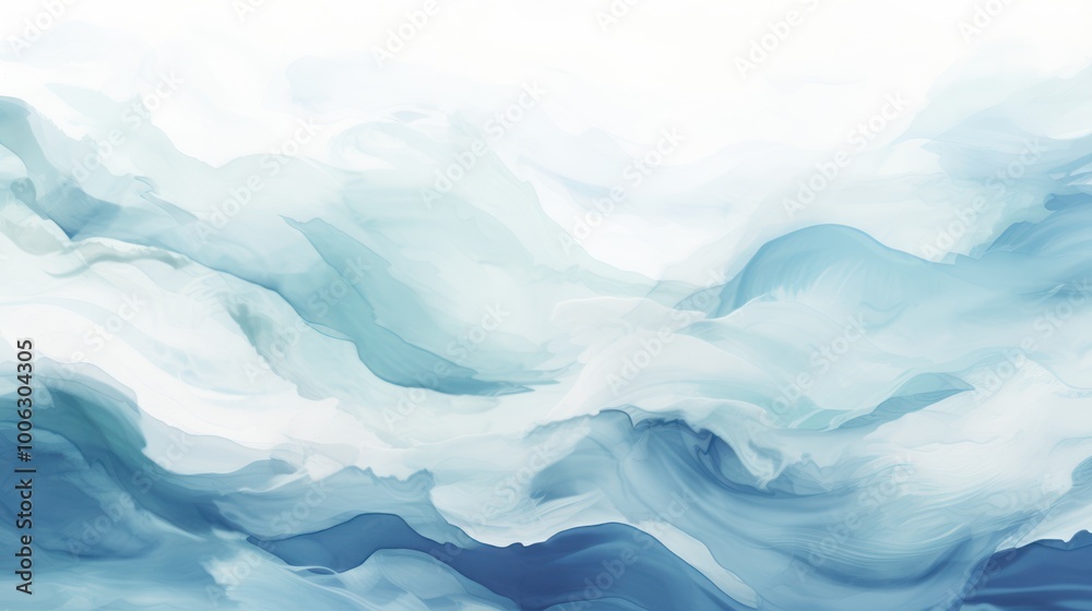 Abstract Ocean Waves Abstract Ocean Waves