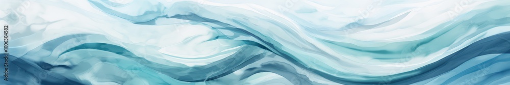 Obraz premium Abstract Ocean Waves