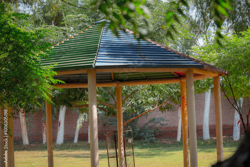 swing in the garden