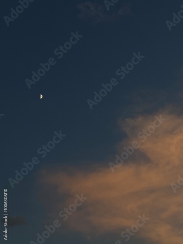 Wallpaper Mural moon in the sky Torontodigital.ca