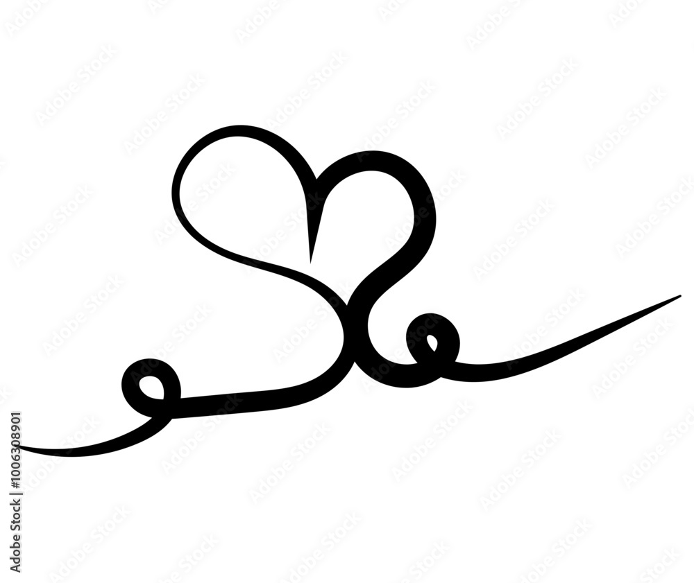 Hand drawn Doodle hearts sketch. Various different hand drawn heart icon love collection isolated on Transparent background. black heart symbol for Valentines Day. vector illustration Hand drawn Doodle hearts sketch. Various different hand drawn heart icon love collection isolated on Transparent background. black heart symbol for Valentines Day. vector illustration
