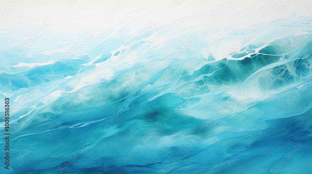 Fototapeta premium Abstract Ocean Waves