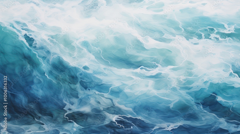Abstract Ocean Waves Abstract Ocean Waves