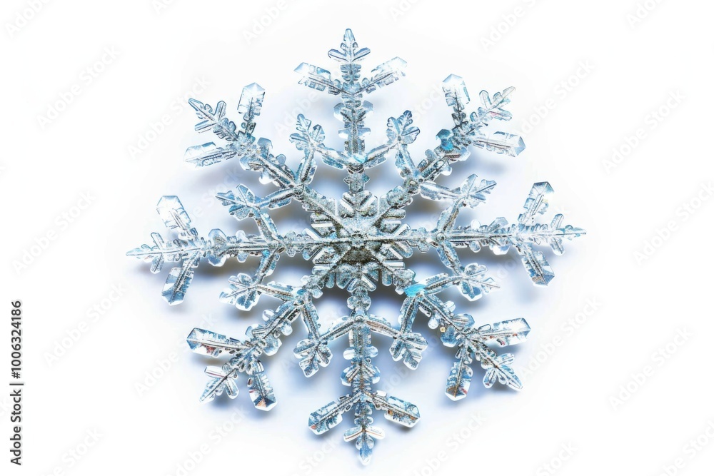 Delicate Snowflake in Morning Light Delicate Snowflake in Morning Light