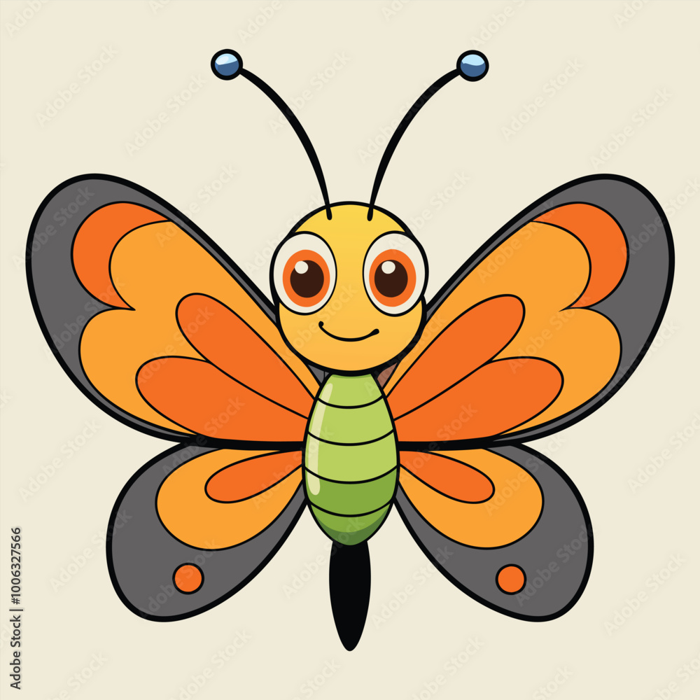 Fototapeta premium butterfly vector illustration