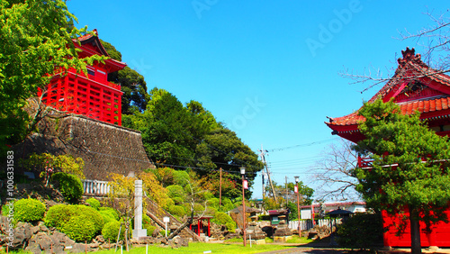 Old Temple in Chiba, Japan