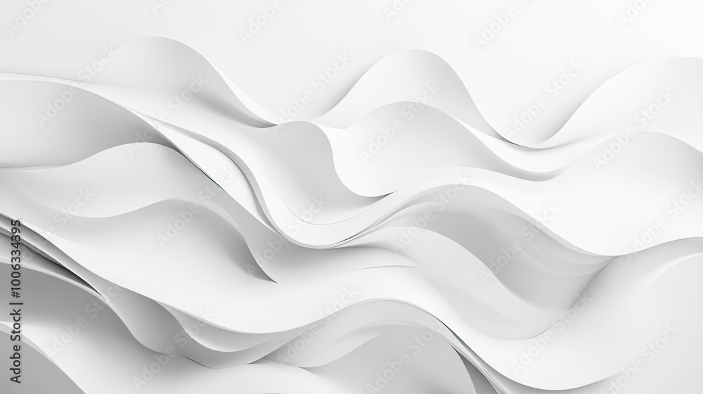 White background with subtle layering and depth, creating a clean minimalist abstract aesthetic. White background with subtle layering and depth, creating a clean minimalist abstract aesthetic.