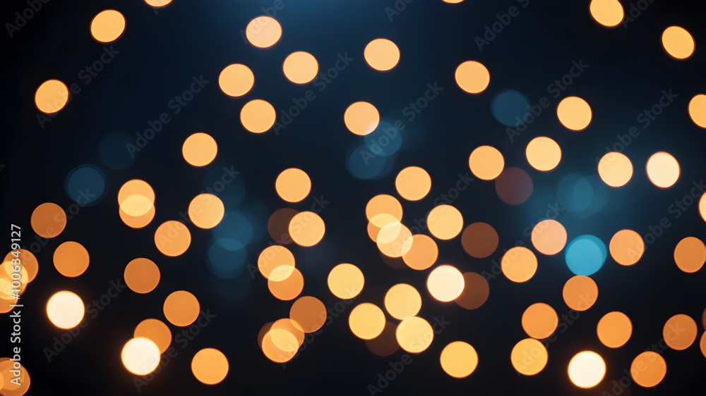 Artifical Intelligence generated bokeh abstract light background. Festive Background With Artifical Intelligence generated bokeh abstract light background. Festive Background With