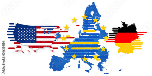 creative map design of the ...