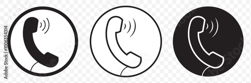 Call icon, Phone icon vector, Telephone sign. EPS 10.