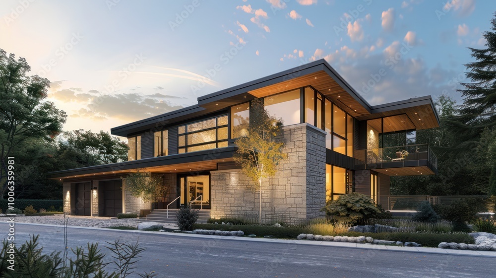Modern Luxury Home with Stunning Architecture Modern Luxury Home with Stunning Architecture