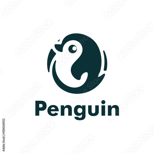 Penguin Logo Design	

