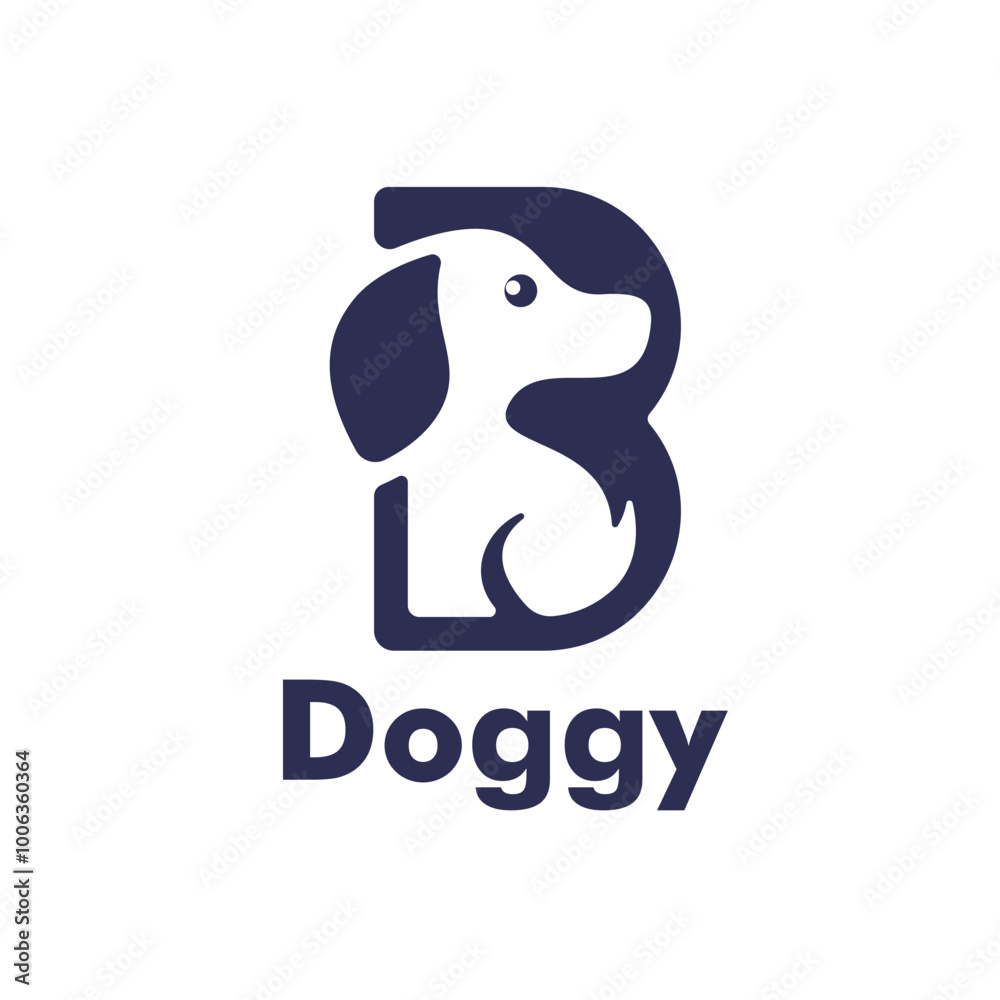 Obraz premium Doggy Logo Design