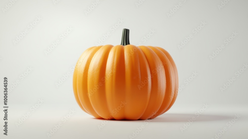 Circular pumpkin illustration isolated on a white background, with vibrant orange tones and detailed carvings. Circular pumpkin illustration isolated on a white background, with vibrant orange tones and detailed carvings.