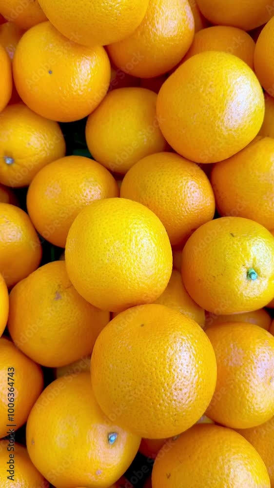 Oranges Fruit Background Video