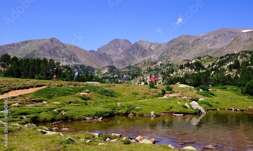 Le Carlit sommet des Pyrénées orientales, montagne des catalans
