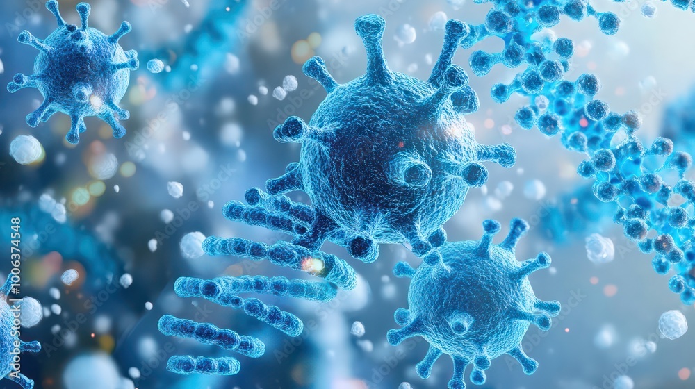 Custom protein engineering through biotechnology offering breakthrough treatments in immunotherapy.