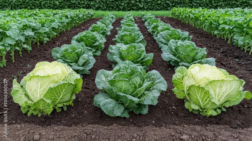 A community garden using organic methods to promote environmental well-being, organic sourcing, sustainable environmental practices A community garden using organic methods to promote environmental well-being, organic sourcing, sustainable environmental practices