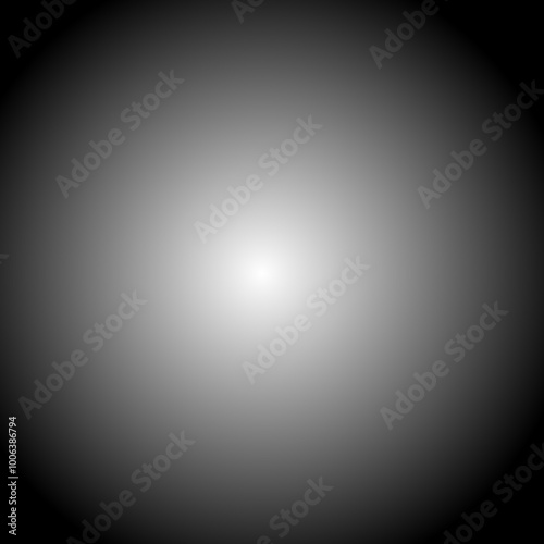 A Simple Black and White Gradient Background.