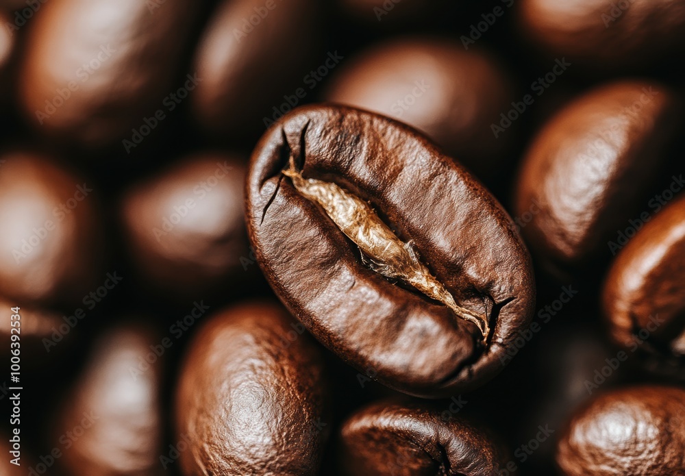 Fototapeta premium Coffee Bean Macro.