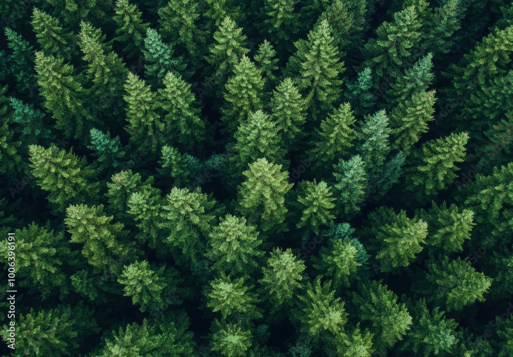Aerial Forest View. Aerial Forest View.