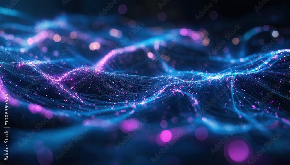 Obraz premium Digital Wave.