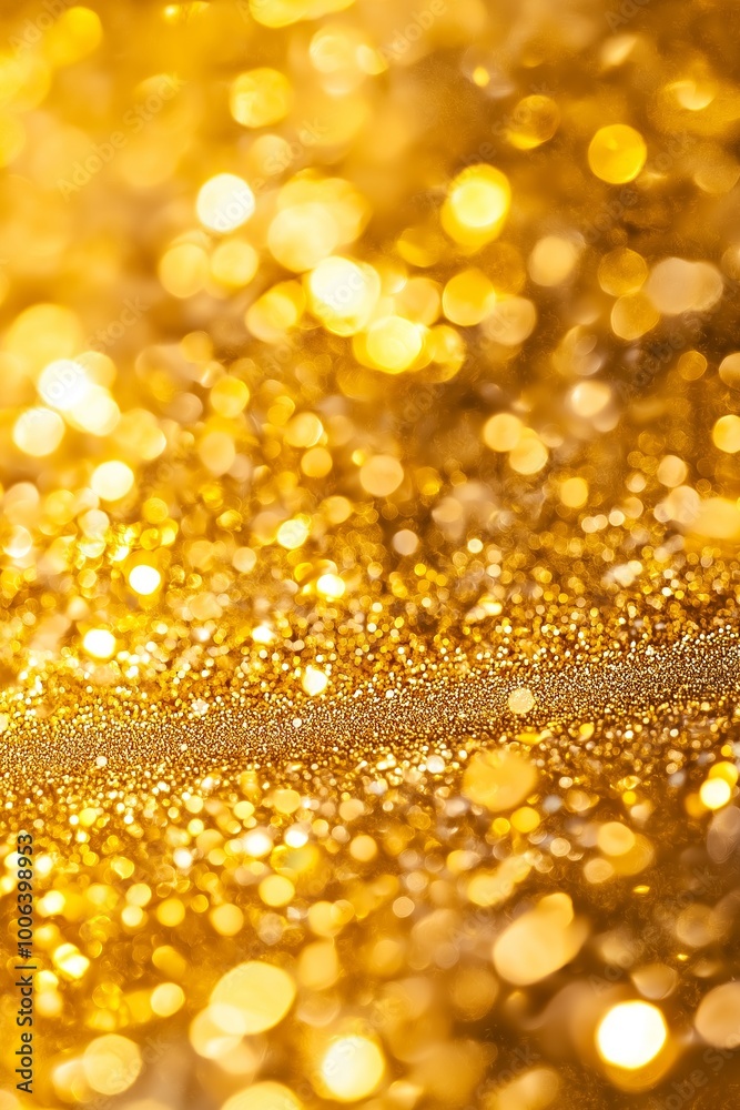 An entrancing scene of golden bokeh capturing the abstract and magical dance of light and reflections. An entrancing scene of golden bokeh capturing the abstract and magical dance of light and reflections.